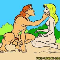Tarzan and Jane joungle sex - VipFamousToons.com