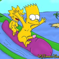 Bart and Lisa Simpsons sex - VipFamousToons.com