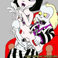 Beetlejuice hardcore orgy - VipFamousToons.com