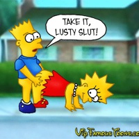Bart and Lisa Simpsons sex - VipFamousToons.com
