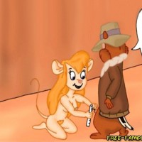 Chip and Dale with Gadget orgy - VipFamousToons.com