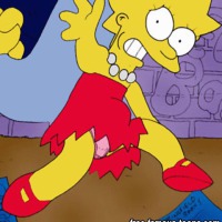 Lisa Simpson nude posing - Free-Famous-Toons.com