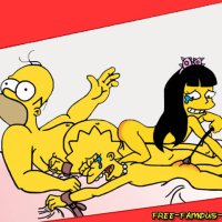 Homer Simpson family sex - Free-Famous-Toons.com