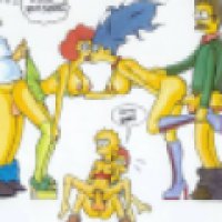 Homer and Marge Simpsons orgy - Free-Famous-Toons.com