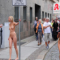 Nude in Public - Public Nudity - Naked In Public - Outdoor - Exh