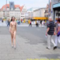Nude in Public - Public Nudity - Naked In Public - Outdoor - Exh