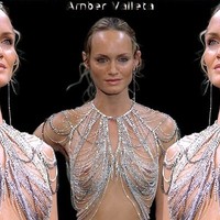 Amber Valletta All Nude And See Thru Posing Pictures - Only Good