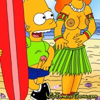 Simpsons family touristic sex - VipFamousToons.com