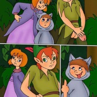 Peter Pan and Wendy orgy