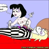 Beetlejuice hardcore orgy - VipFamousToons.com