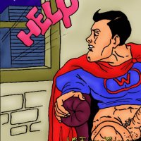 Superman and Supergirl orgy - VipFamousToons.com