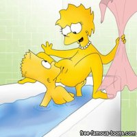 Bart and Lisa Simpsons sex - VipFamousToons.com