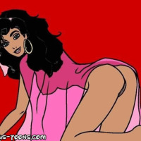 Esmeralda and Hunchback orgy - Free-Famous-Toons.com