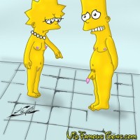 Bart and Lisa Simpsons sex - VipFamousToons.com