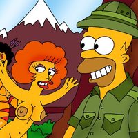 Homer Simpson hard sex - VipFamousToons.com