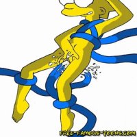 Lisa Simpson nude posing - Free-Famous-Toons.com