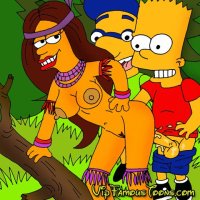 Simpsons family touristic sex - VipFamousToons.com