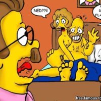 Homer Simpson family sex - Free-Famous-Toons.com