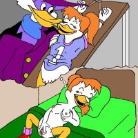 Darkwing Duck and Gosalyn sex - Free-Famous-Toons.com