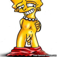 Lisa Simpson touches herself - Free-Famous-Toons.com