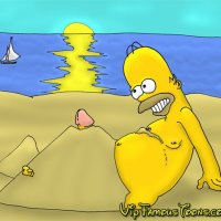 Homer Simpson hardcore sex - VipFamousToons.com