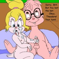 Alvin and Brittany hard sex - Free-Famous-Toons.com