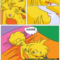Lisa Simpson lesbian sex - VipFamousToons.com