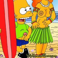 Bart Simpson hidden orgies - VipFamousToons.com