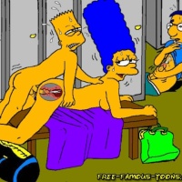 Bart Simpson fucking Marge - Free-Famous-Toons.com