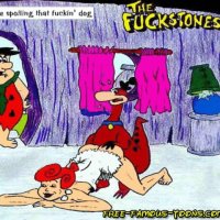 Flinstones family wild orgies - Free-Famous-Toons.com