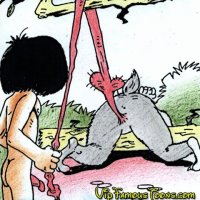 Mowgli and Baloo hard sex - VipFamousToons.com