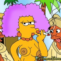 Simpsons family touristic sex - VipFamousToons.com